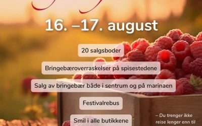 Velkommen til Bringebærfestival i helgen!